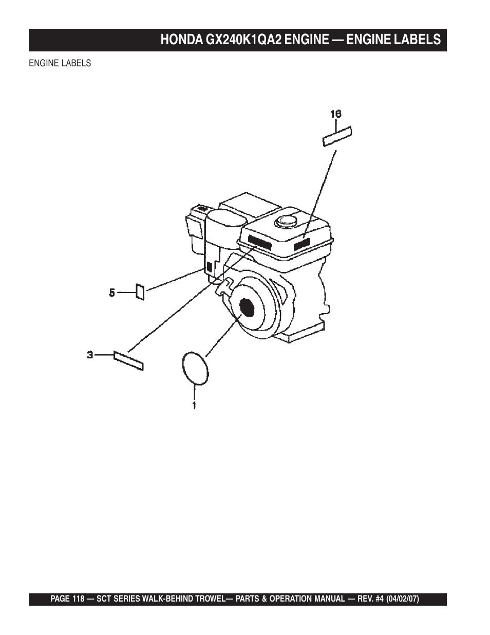 Multiquip SCT46 User Manual | Page 118 / 154
