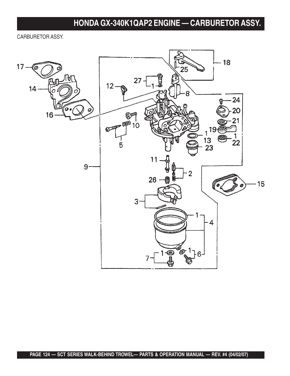 Multiquip SCT46 User Manual | Page 124 / 154