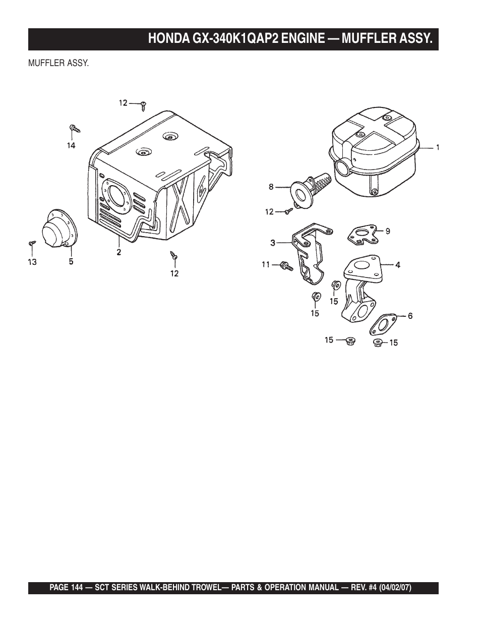 Multiquip SCT46 User Manual | Page 144 / 154