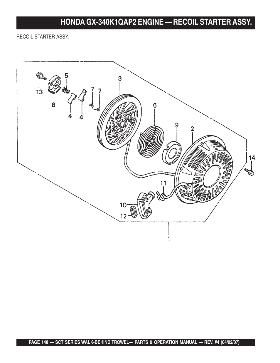 Multiquip SCT46 User Manual | Page 148 / 154