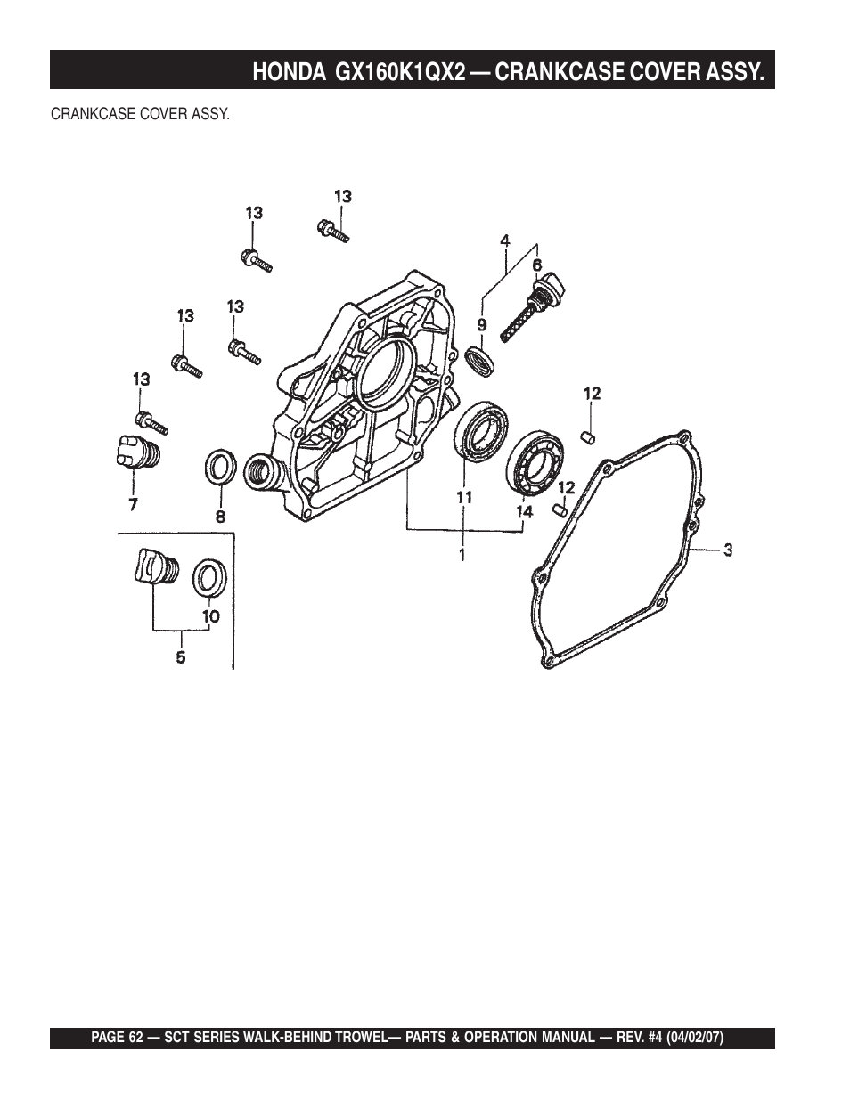 Multiquip SCT46 User Manual | Page 62 / 154
