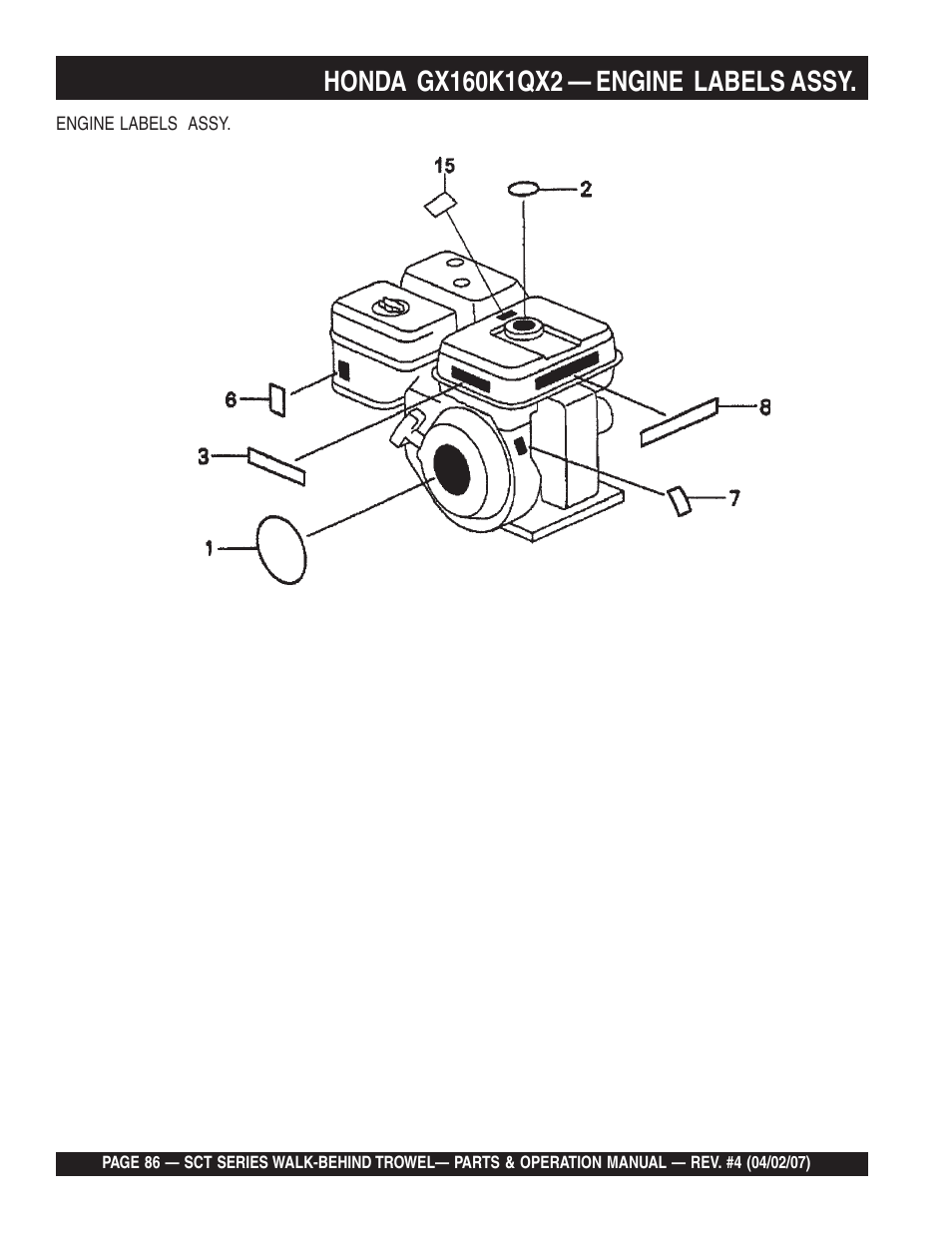 Multiquip SCT46 User Manual | Page 86 / 154