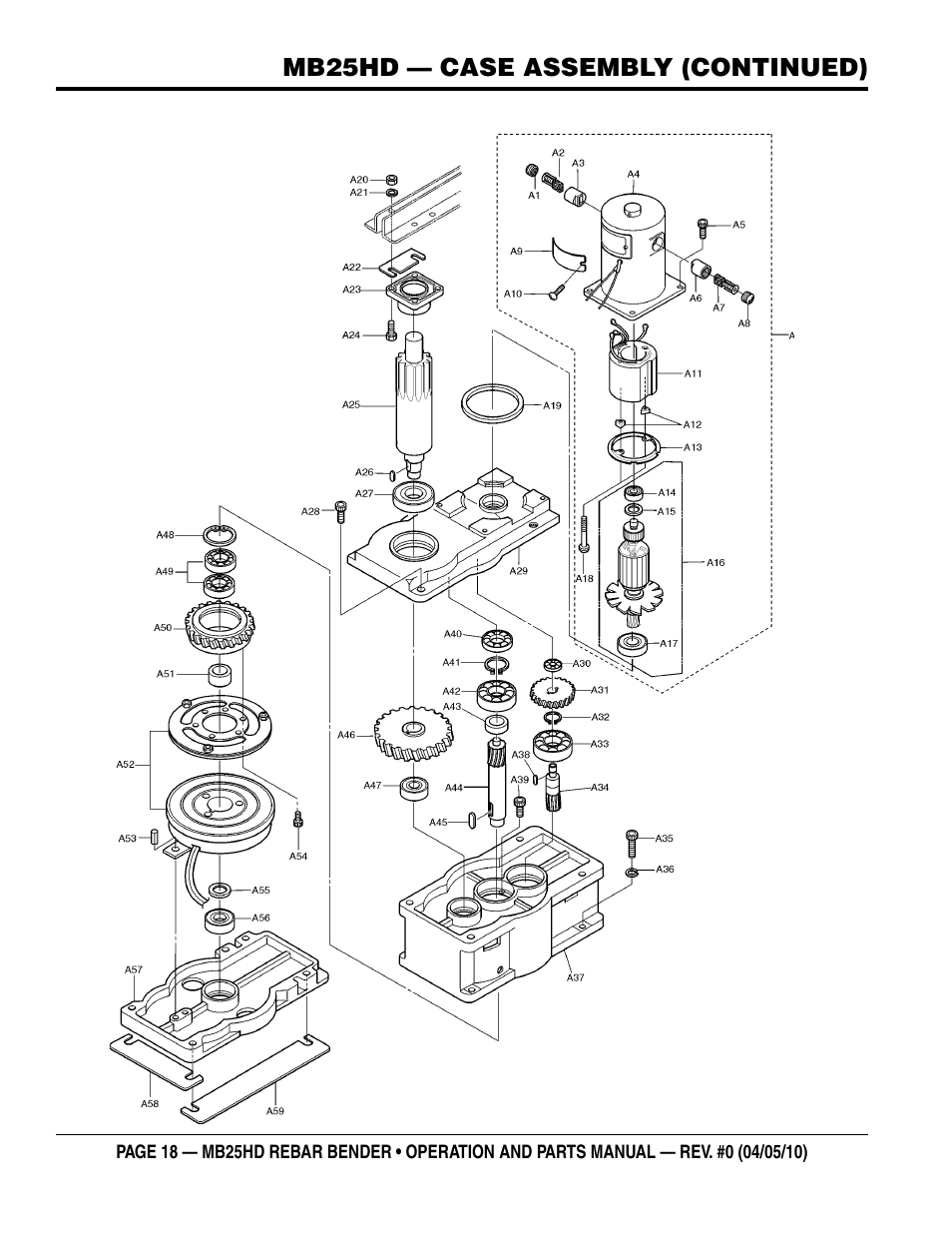 Multiquip MB25HD User Manual | Page 18 / 30
