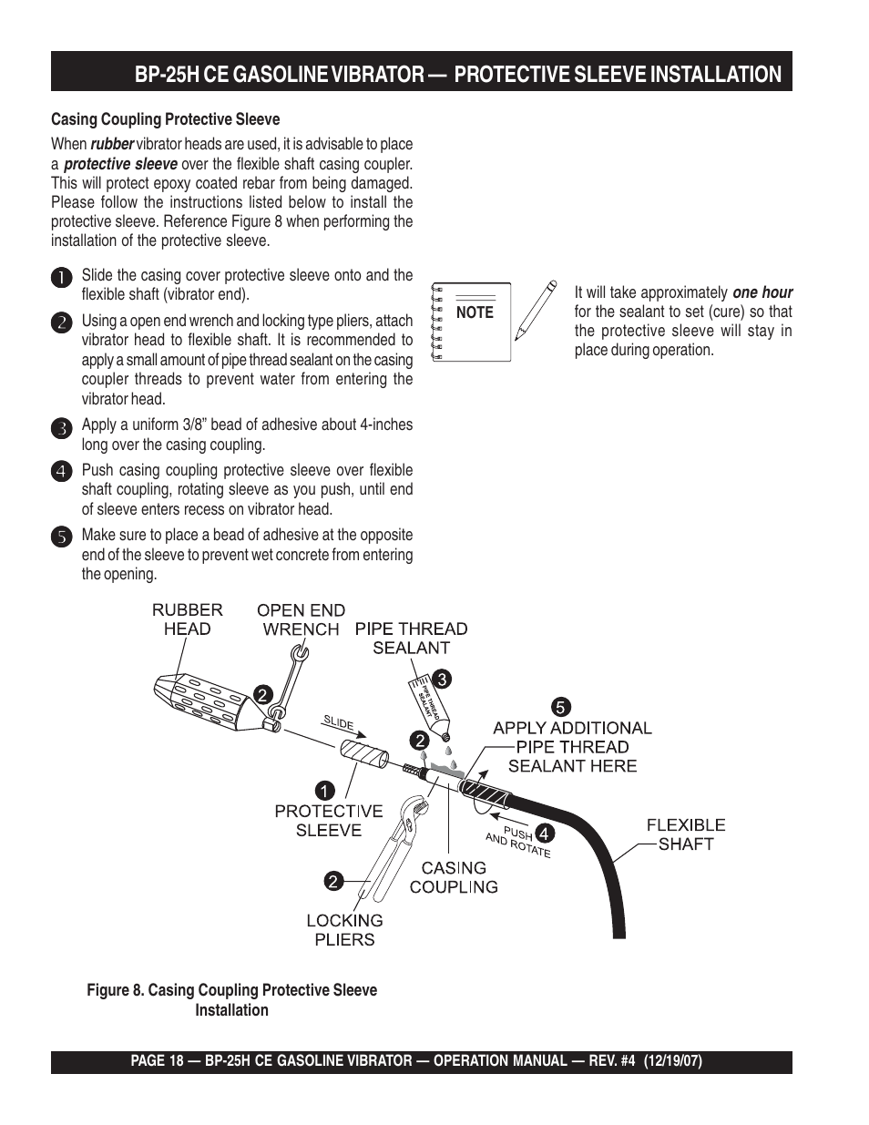 Multiquip BP25H_CE User Manual | Page 18 / 68