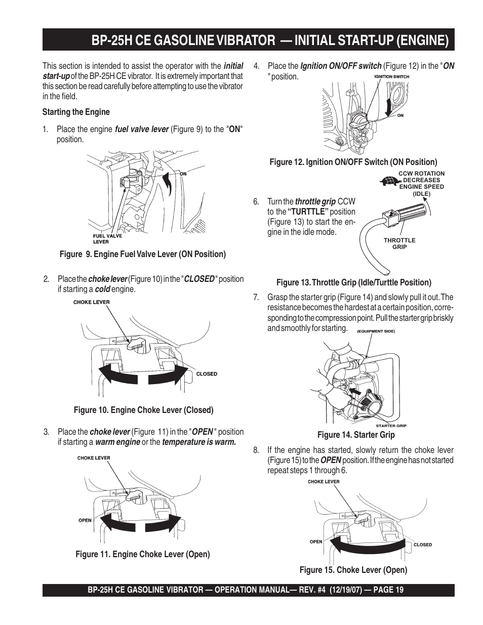 Multiquip BP25H_CE User Manual | Page 19 / 68