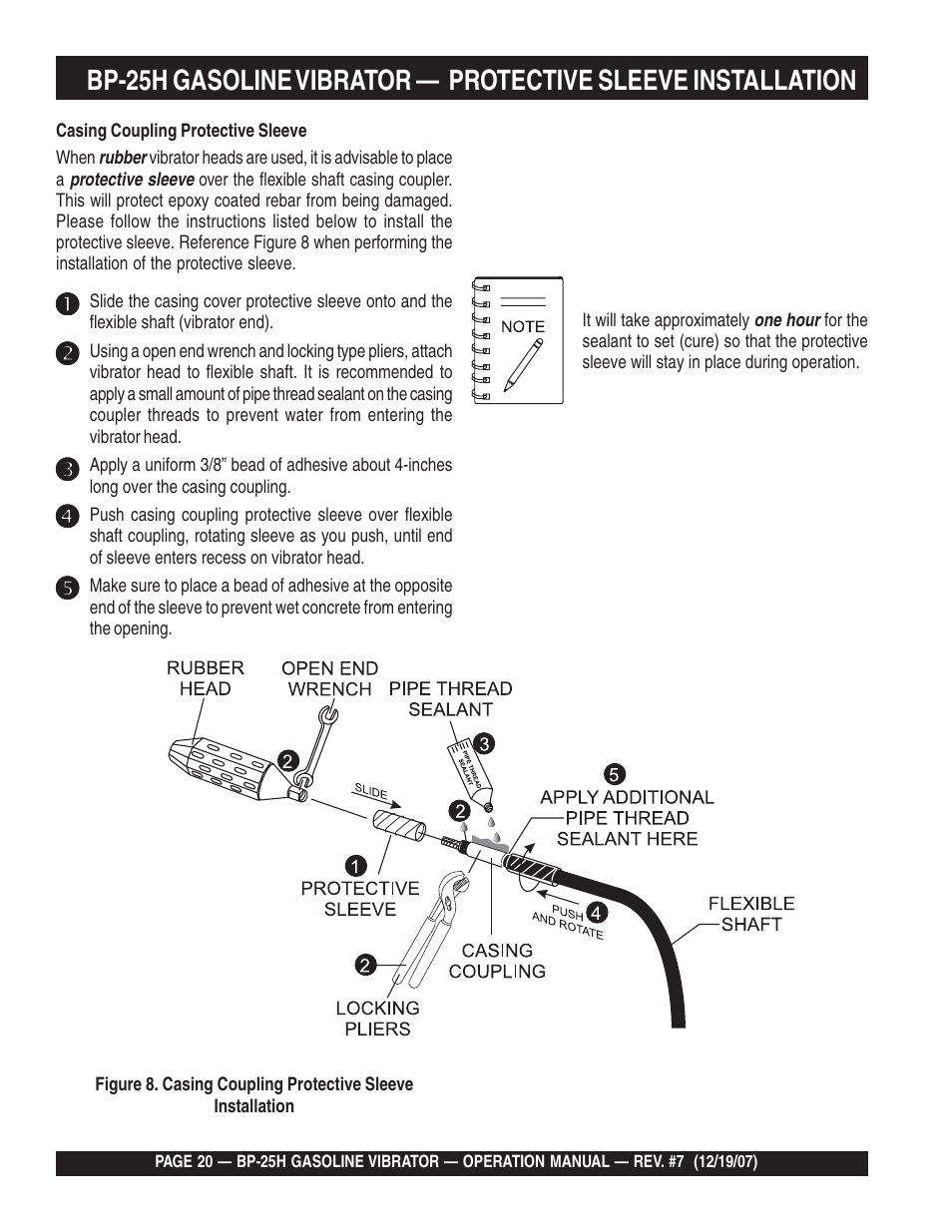 Multiquip BP25H User Manual | Page 20 / 70