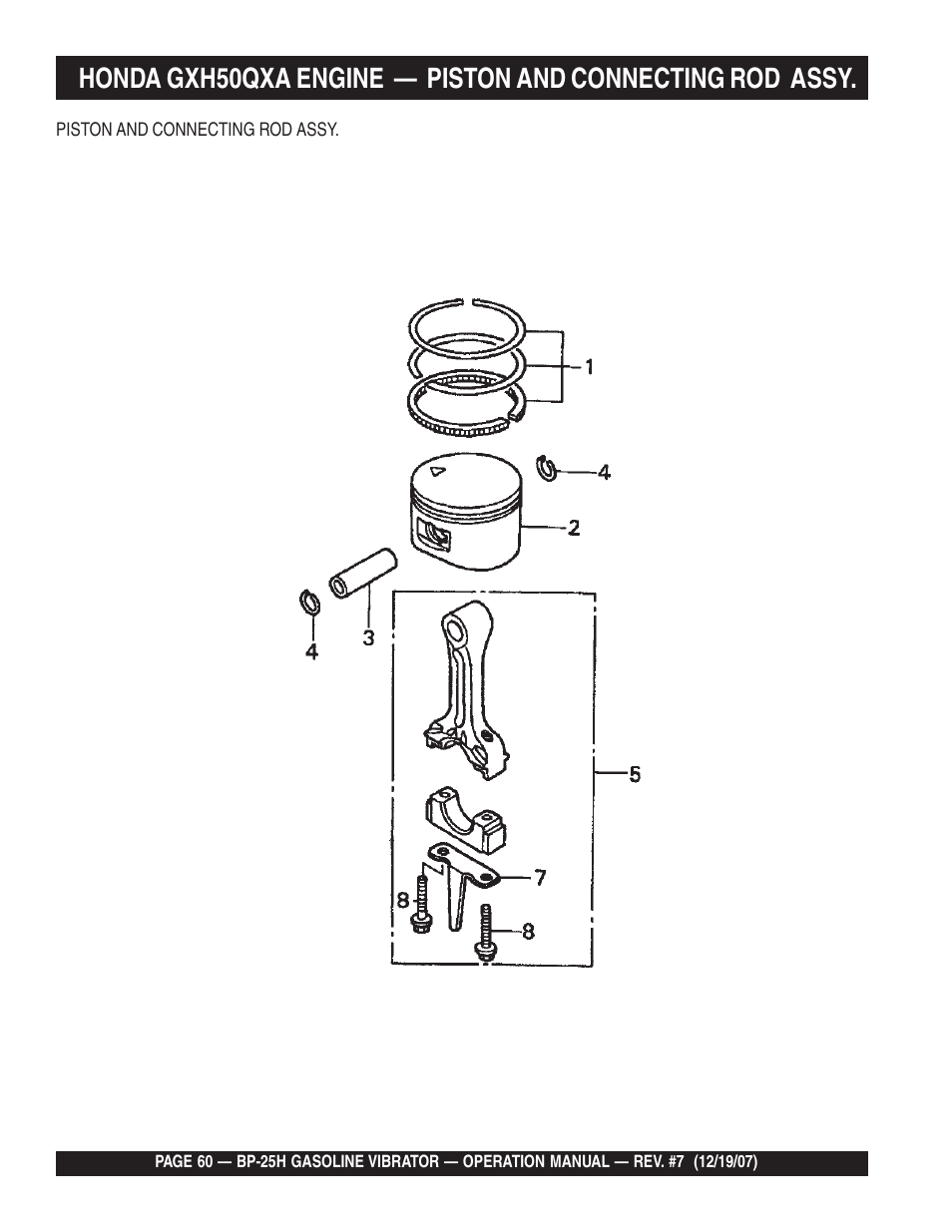 Multiquip BP25H User Manual | Page 60 / 70