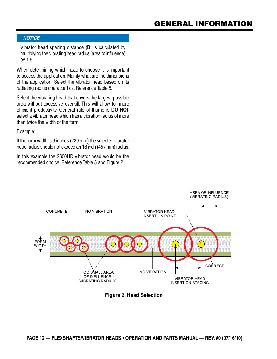 General information | Multiquip 900HD~2600HD User Manual | Page 12 / 34