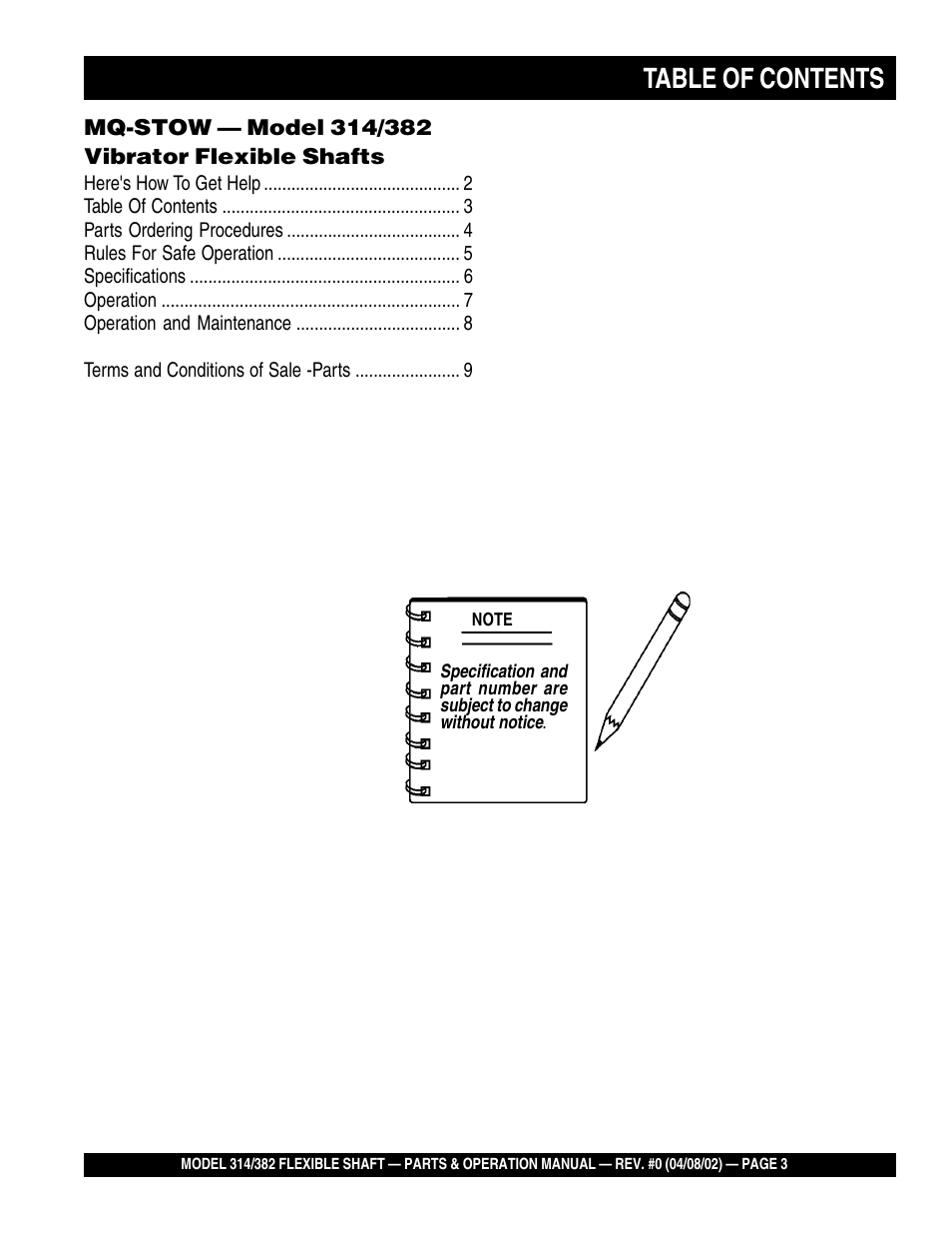 Multiquip 382V User Manual | Page 3 / 10