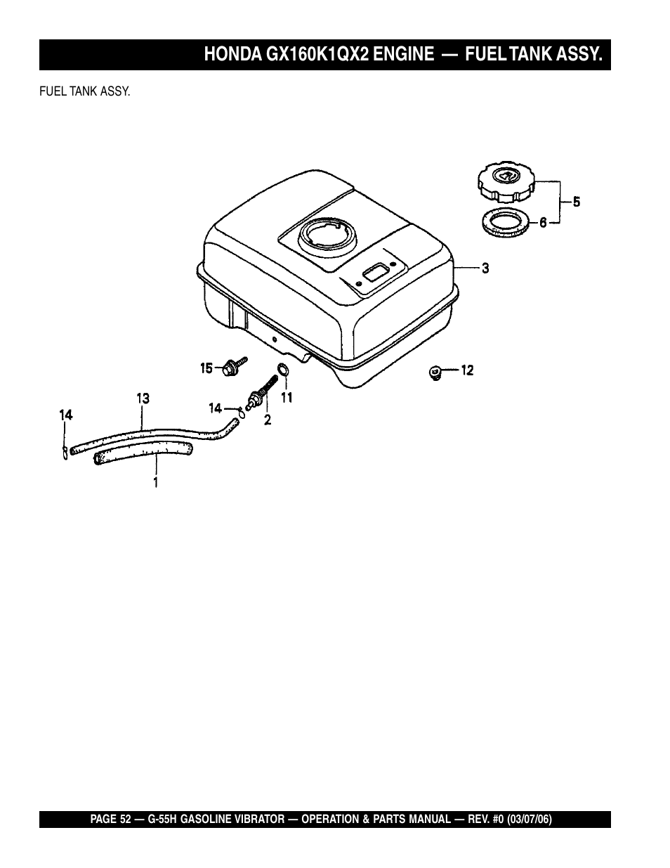 Multiquip G55H User Manual | Page 52 / 68