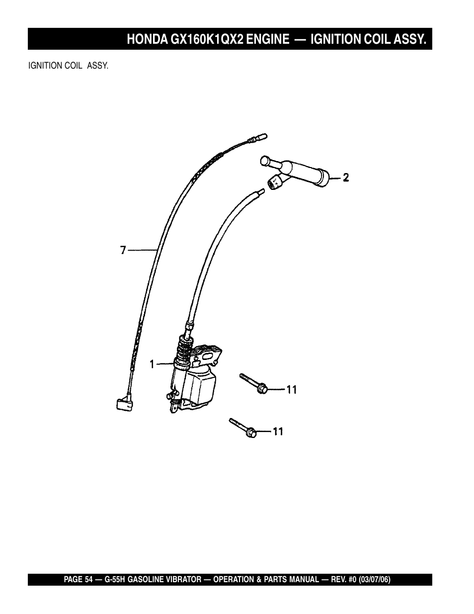 Multiquip G55H User Manual | Page 54 / 68