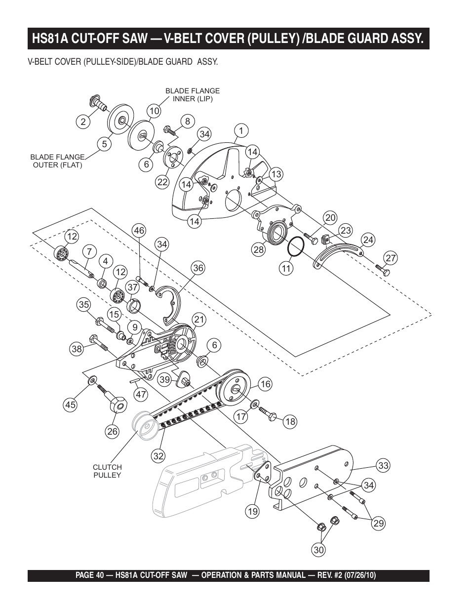 Multiquip HS81A User Manual | Page 40 / 70