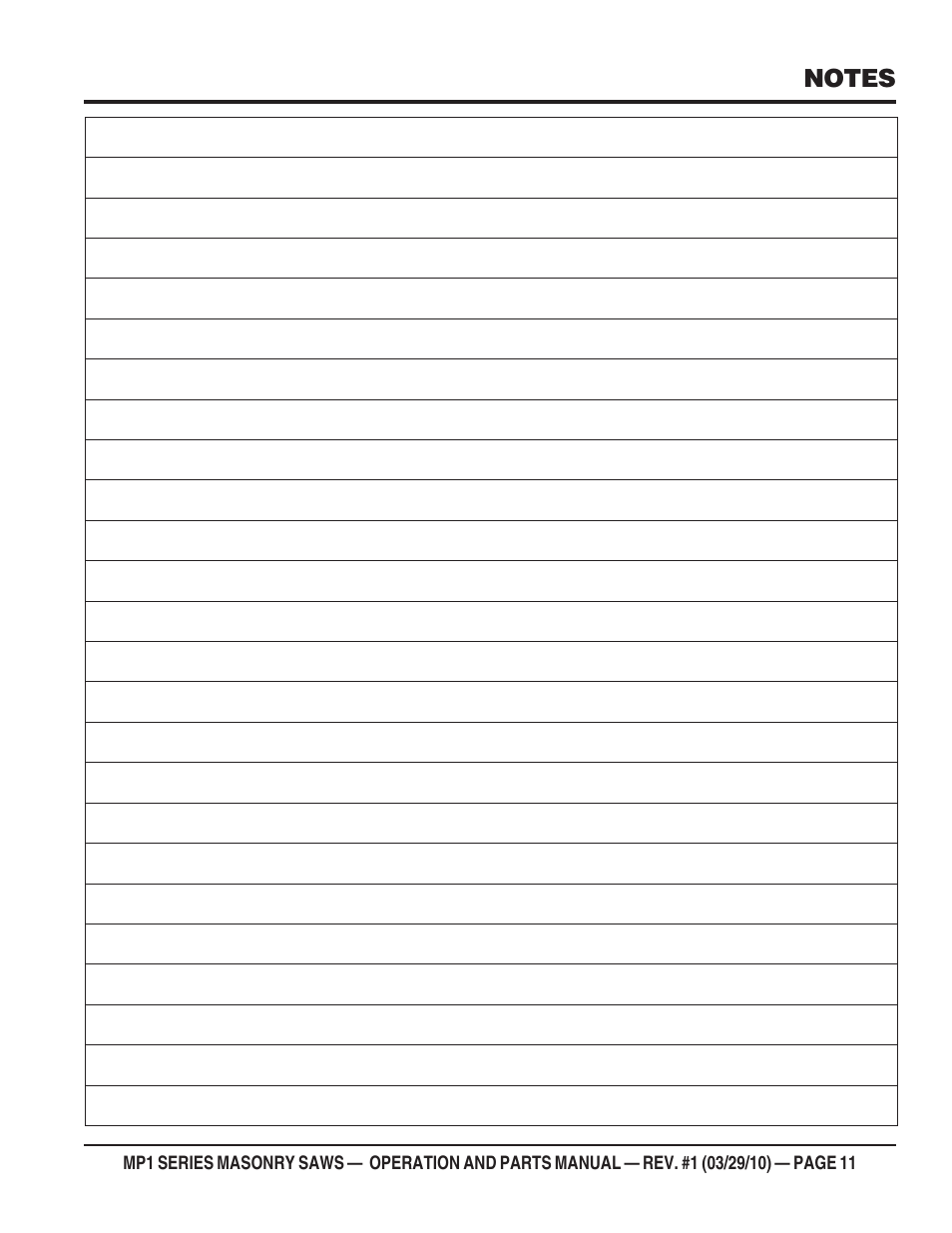 Multiquip MP120E User Manual | Page 11 / 94