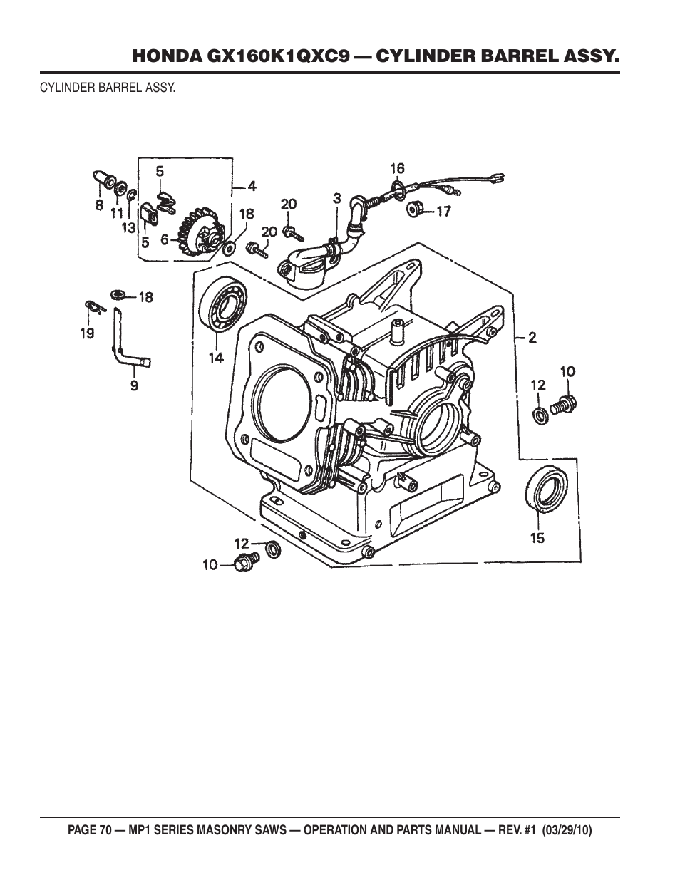 Multiquip MP120E User Manual | Page 70 / 94