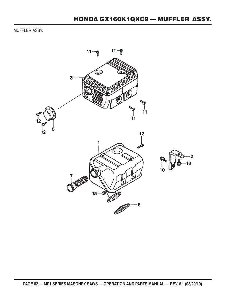 Multiquip MP120E User Manual | Page 82 / 94