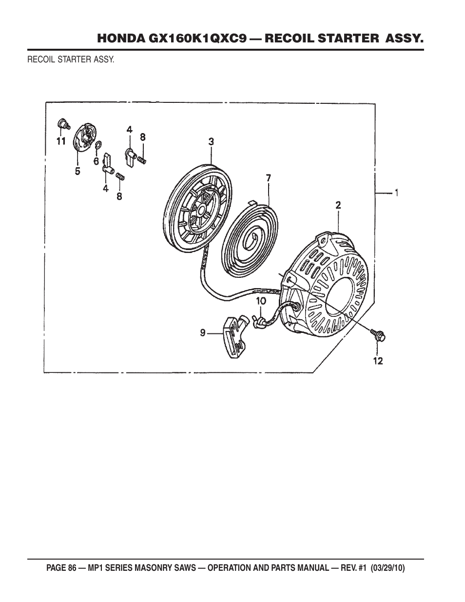 Multiquip MP120E User Manual | Page 86 / 94