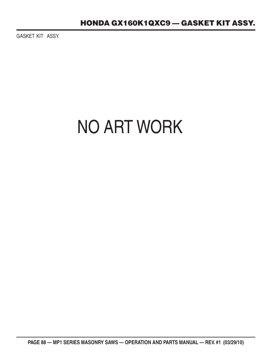 No art work | Multiquip MP120E User Manual | Page 88 / 94