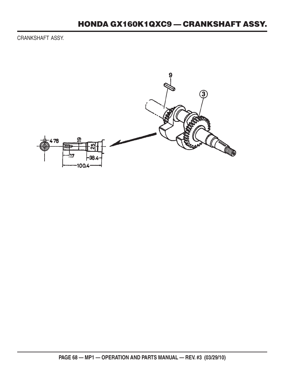 Multiquip MP1420E User Manual | Page 68 / 94