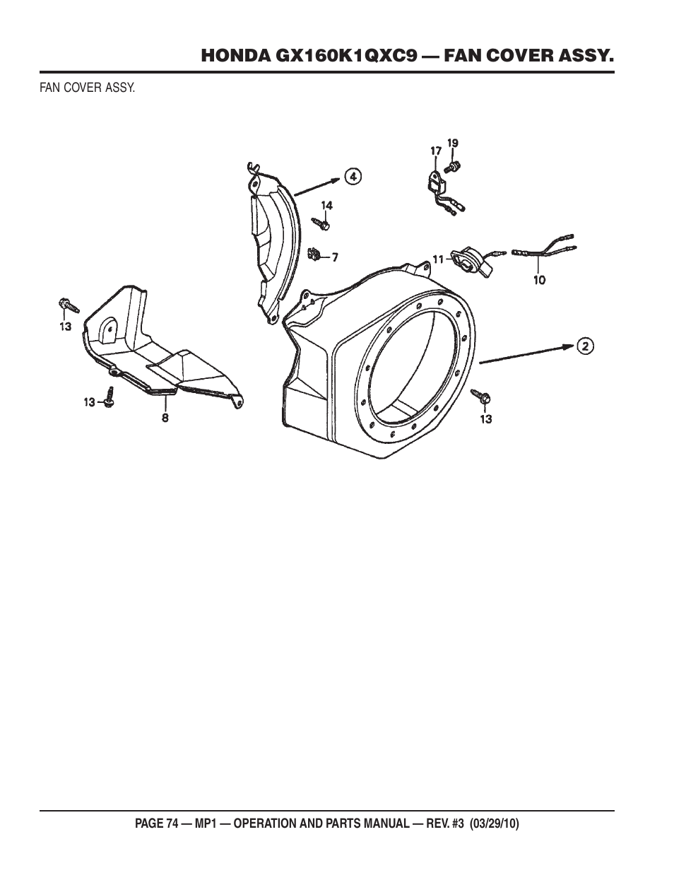 Multiquip MP1420E User Manual | Page 74 / 94