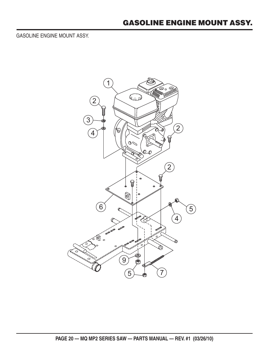 Multiquip MP25E1 User Manual | Page 20 / 64