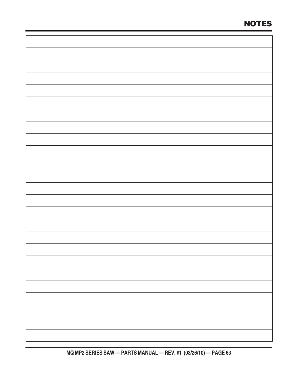 Multiquip MP25E1 User Manual | Page 63 / 64