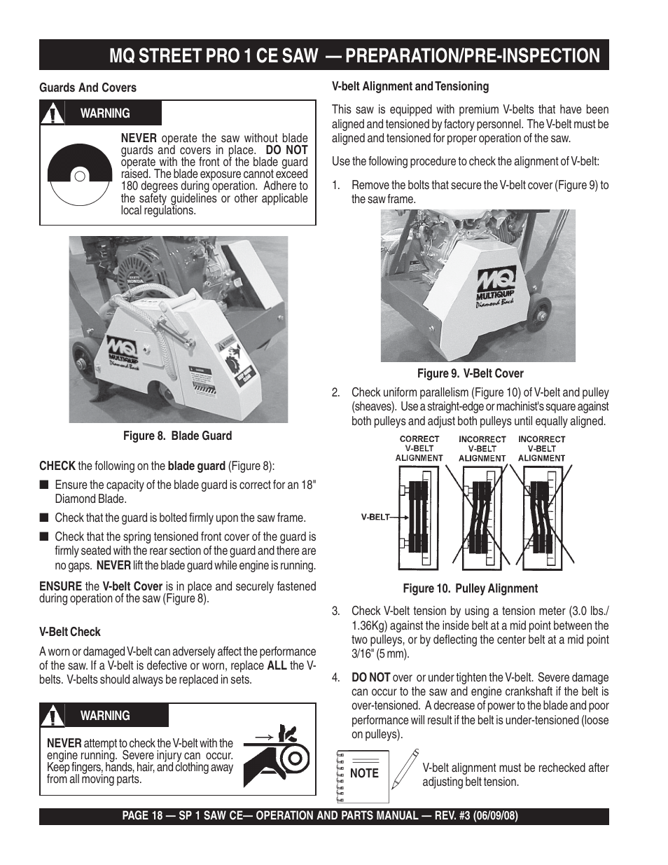 Multiquip SP1CE13H18 User Manual | Page 18 / 82