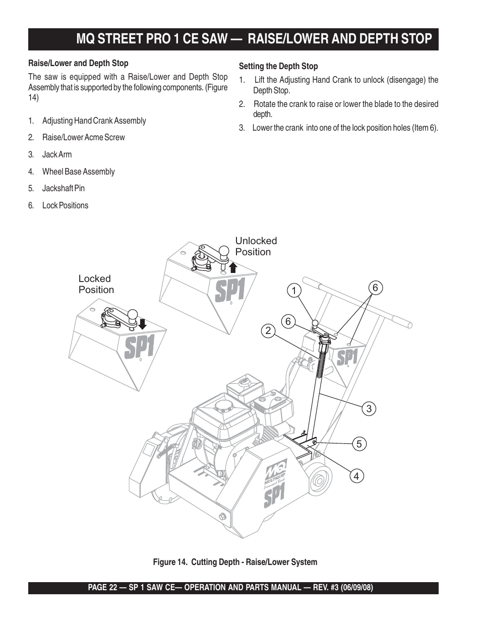 Multiquip SP1CE13H18 User Manual | Page 22 / 82