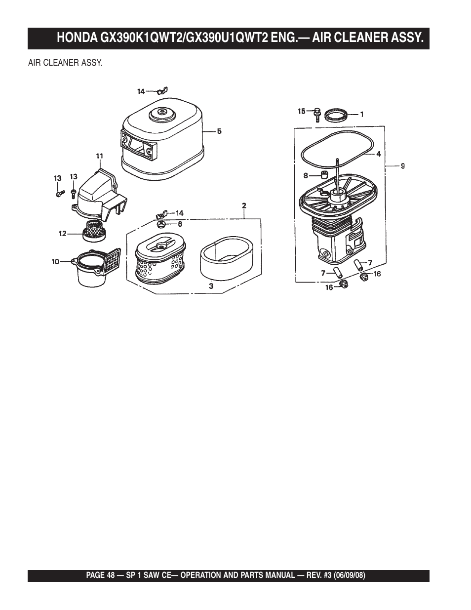 Multiquip SP1CE13H18 User Manual | Page 48 / 82