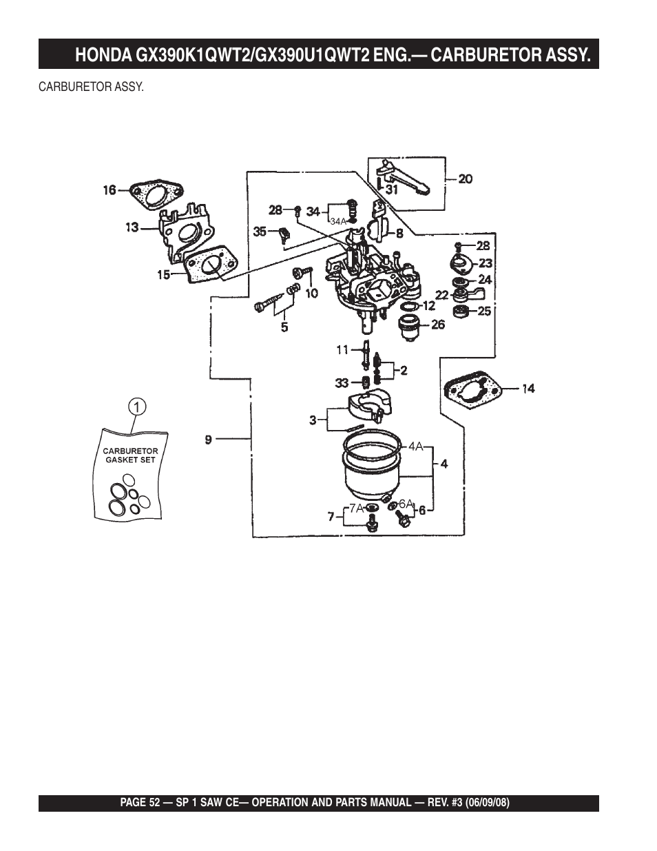 Multiquip SP1CE13H18 User Manual | Page 52 / 82