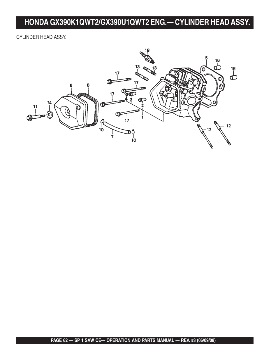 Multiquip SP1CE13H18 User Manual | Page 62 / 82