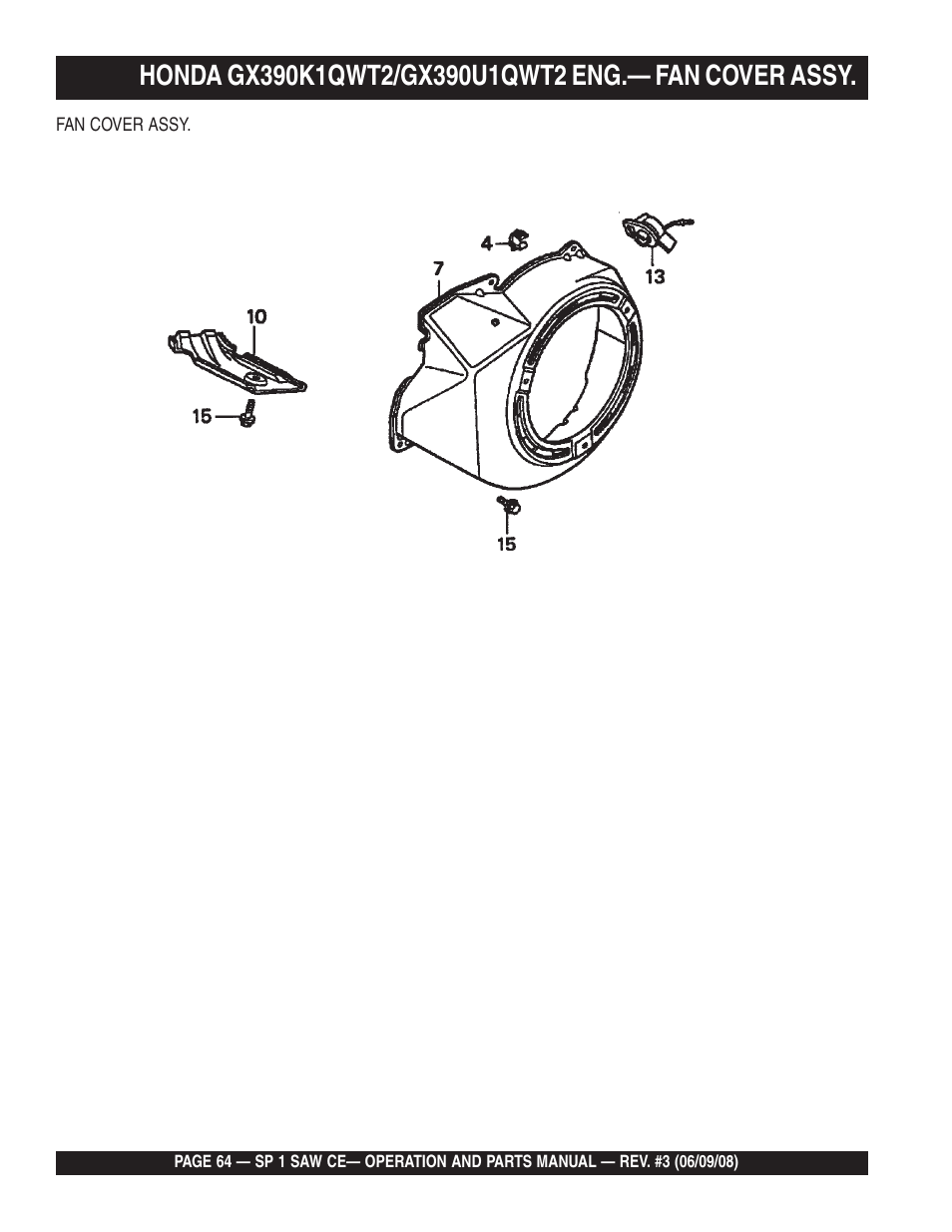 Multiquip SP1CE13H18 User Manual | Page 64 / 82