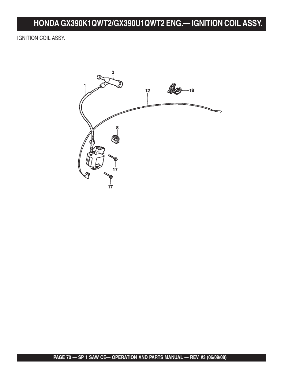 Multiquip SP1CE13H18 User Manual | Page 70 / 82