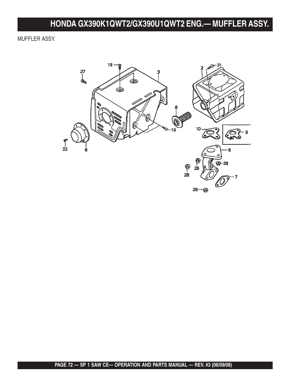 Multiquip SP1CE13H18 User Manual | Page 72 / 82