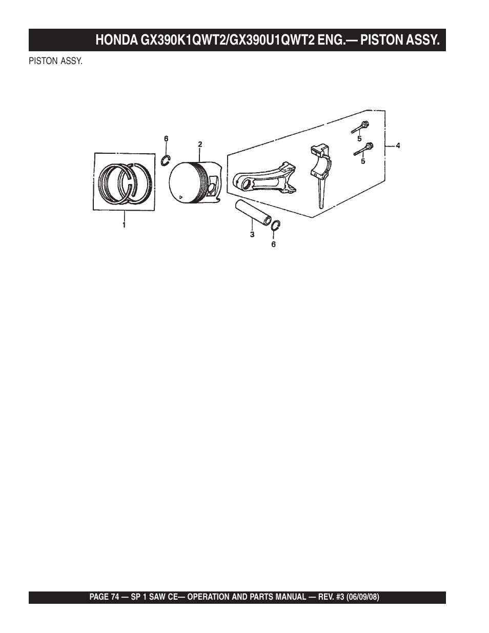 Multiquip SP1CE13H18 User Manual | Page 74 / 82