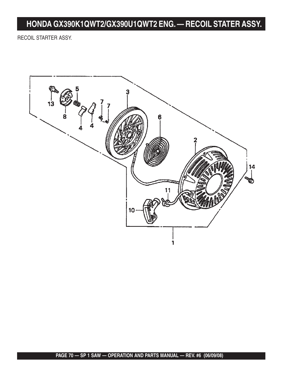 Multiquip SP15E16 User Manual | Page 70 / 76