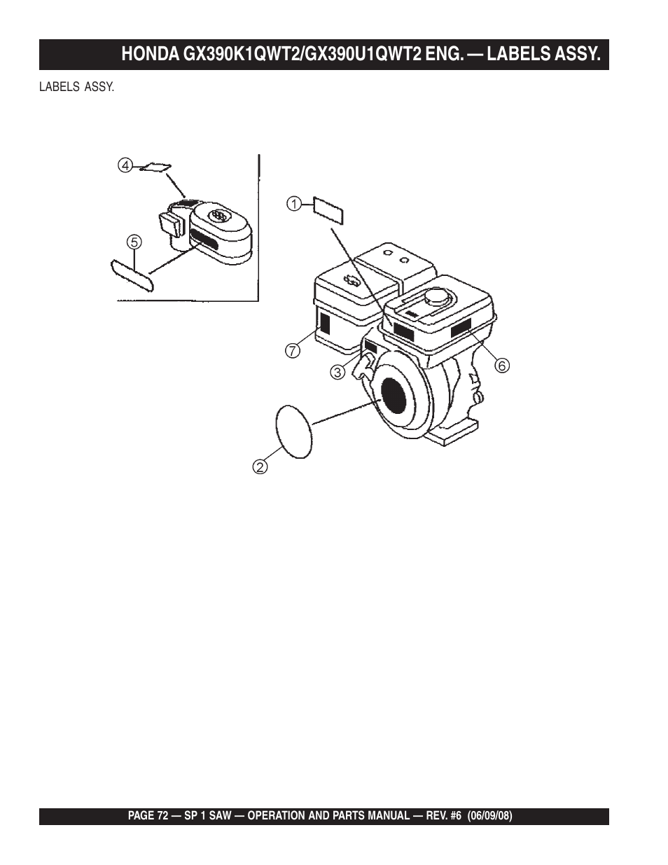 Multiquip SP15E16 User Manual | Page 72 / 76