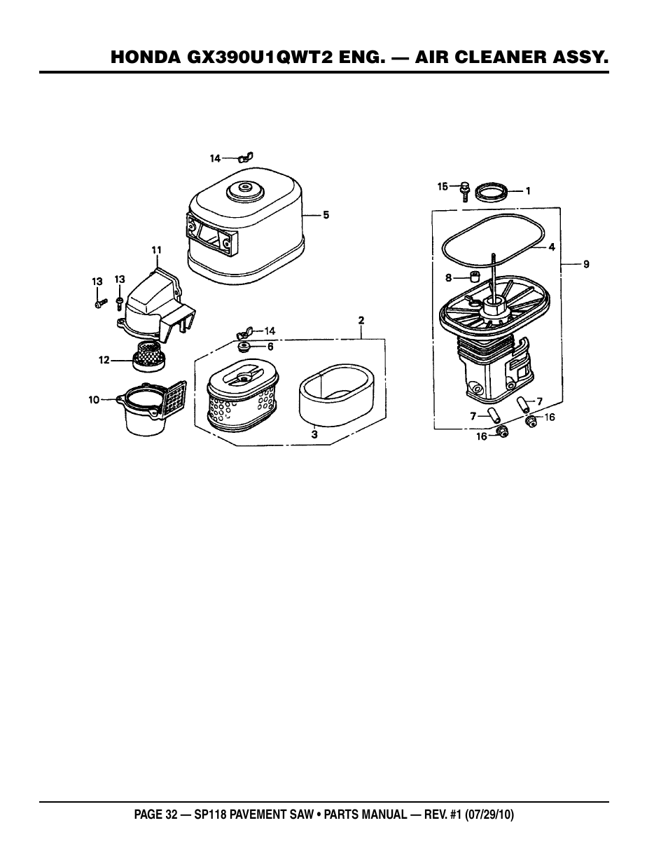 Multiquip SP118 User Manual | Page 32 / 66