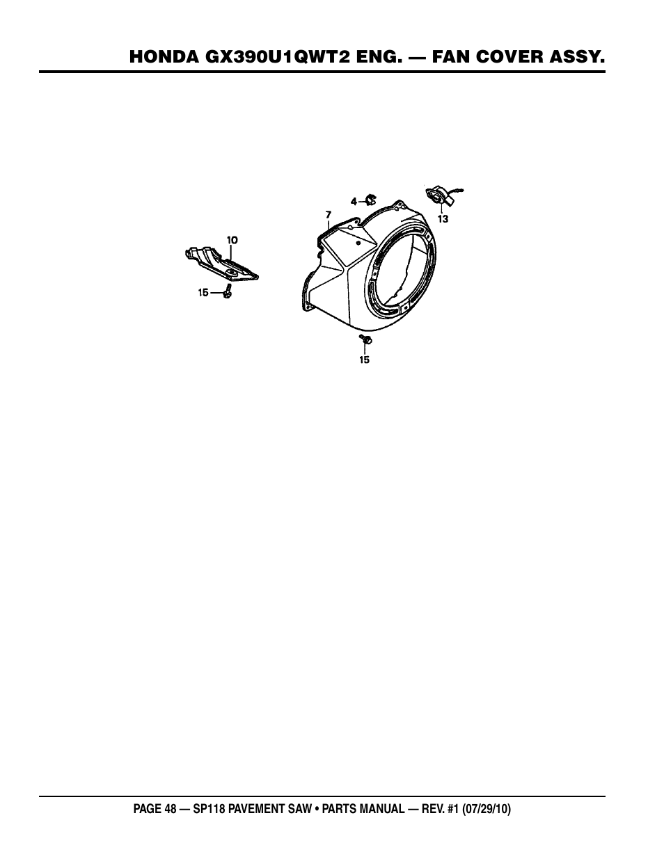 Multiquip SP118 User Manual | Page 48 / 66