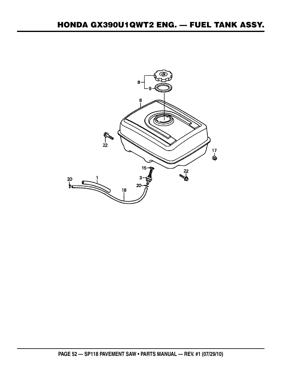 Multiquip SP118 User Manual | Page 52 / 66