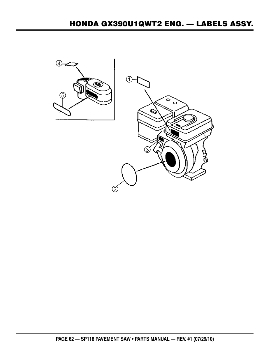 Multiquip SP118 User Manual | Page 62 / 66