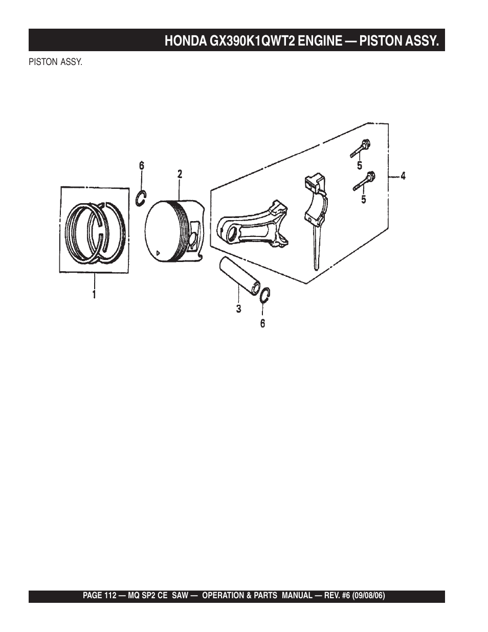 Multiquip SP2 SCE20H20 User Manual | Page 112 / 158