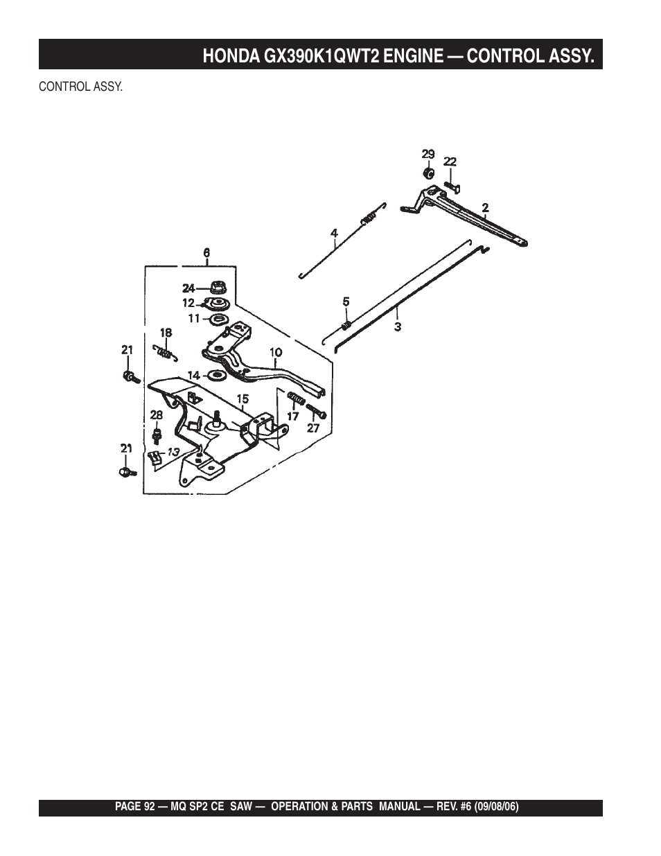 Multiquip SP2 SCE20H20 User Manual | Page 92 / 158