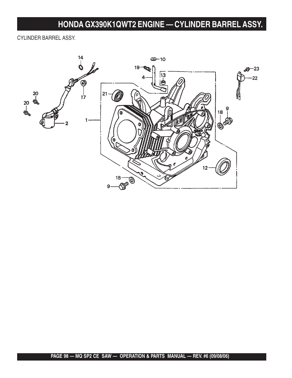 Multiquip SP2 SCE20H20 User Manual | Page 98 / 158