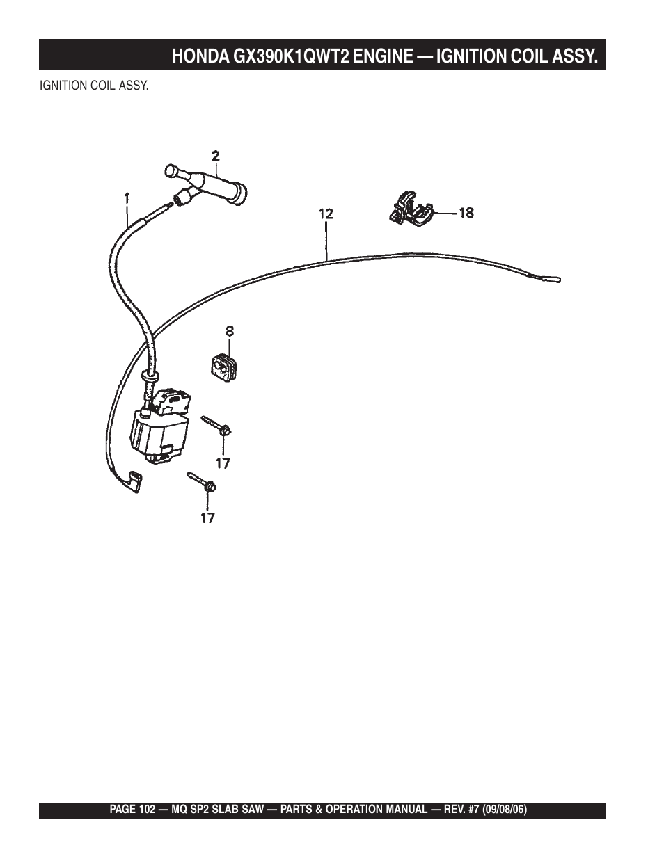 Multiquip SP2S20H20 User Manual | Page 102 / 152