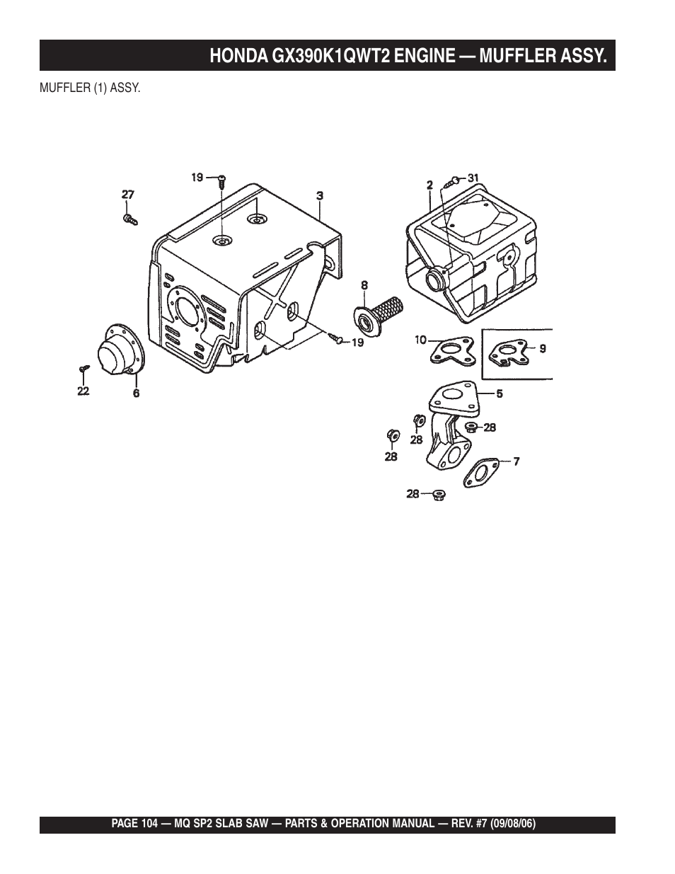 Multiquip SP2S20H20 User Manual | Page 104 / 152