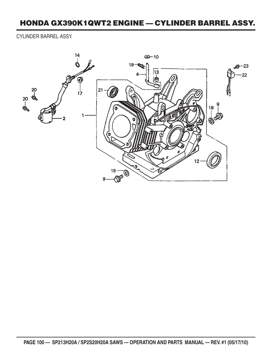 Multiquip SP2S20H20A User Manual | Page 100 / 160