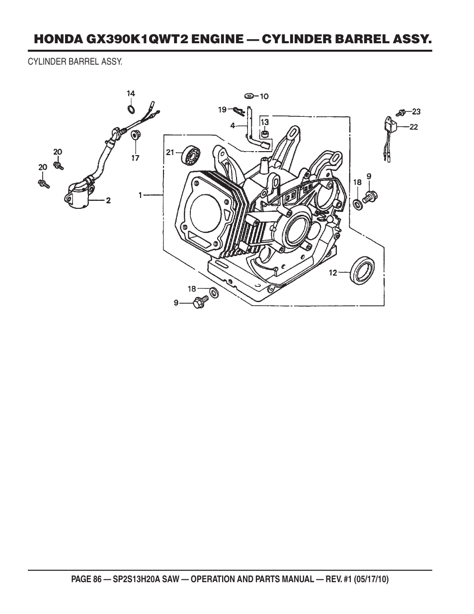 Multiquip SP2S13H20A User Manual | Page 86 / 108