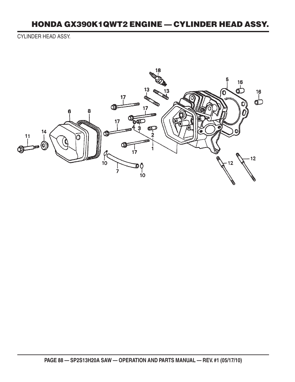 Multiquip SP2S13H20A User Manual | Page 88 / 108