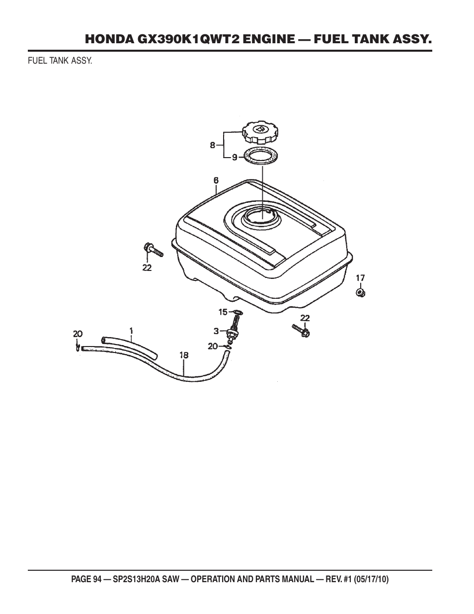 Multiquip SP2S13H20A User Manual | Page 94 / 108