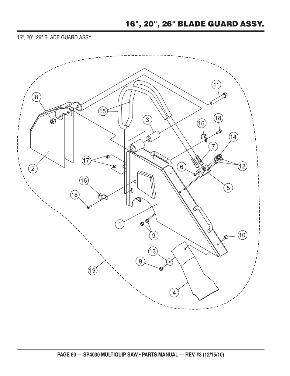 Multiquip SP403030 User Manual | Page 60 / 66
